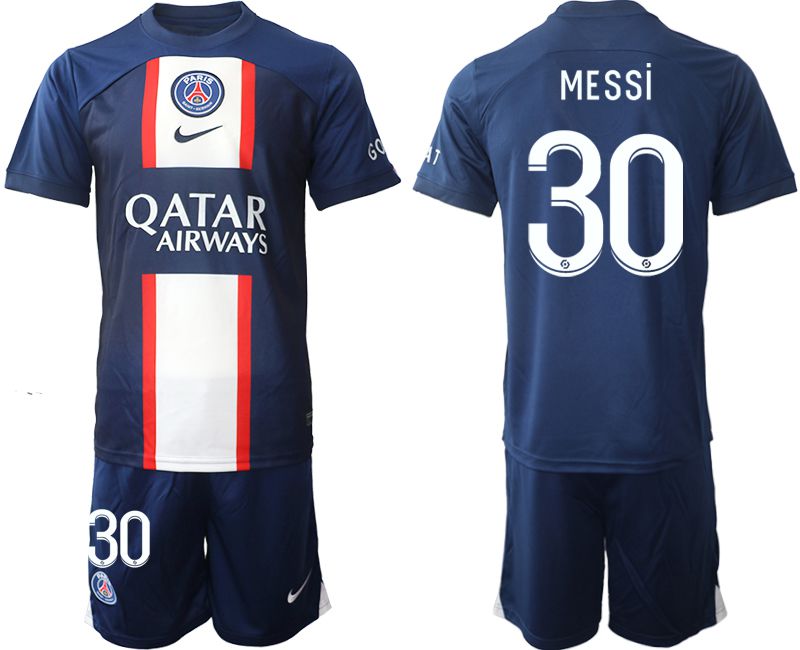 Men 2022-2023 Club Paris St German home blue #30 Soccer Jerseys